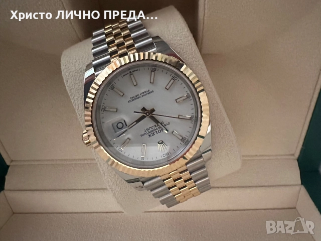 ORIGINAL ROLEX DATEJUST 41 MM BRAND NEW , снимка 4 - Мъжки - 53001932