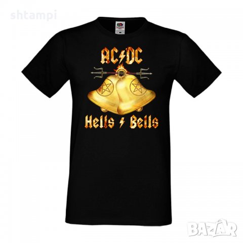 Мъжка тениска Hells Bells 2, снимка 2 - Тениски - 35001650
