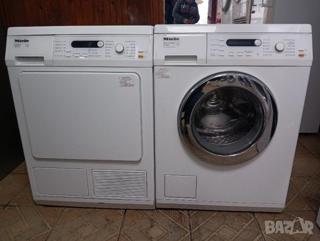Комплект пералня и сушилня с термопомпа Миеле Miele Made in Germany 2 години Гаранция!, снимка 5 - Перални - 51993390