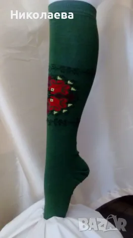 3/4 ПАМУЧНИ ЧОРАПИ С ФОЛКЛОРНИ МОТИВИ!, снимка 4 - Дамски чорапи - 50315246