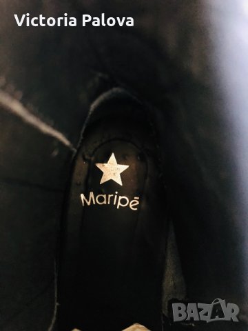 MARIPE,Уникални италиански боти,естествена кожа, снимка 11 - Дамски боти - 27820160