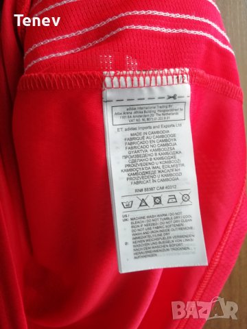 Benfica Adidas оригинална тениска фланелка Бенфика S, снимка 6 - Тениски - 43865674