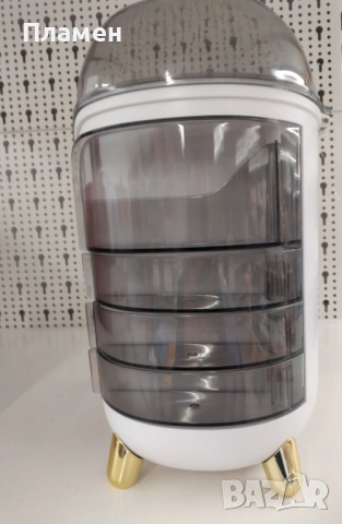 Органайзер за козметика с капак и отделения – 30x16x32 см, снимка 6 - Други - 53434221