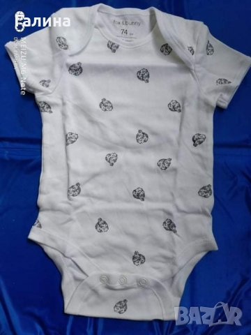нови бебешки бодита с къс ръкав, снимка 3 - Бодита за бебе - 36831781