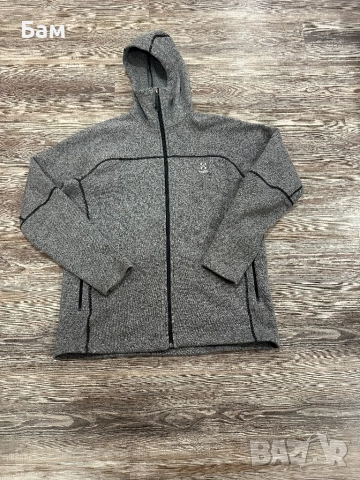 Мъжко!Haglofs Swook Hooded Jacket размер ХЛ, снимка 2 - Якета - 52514530