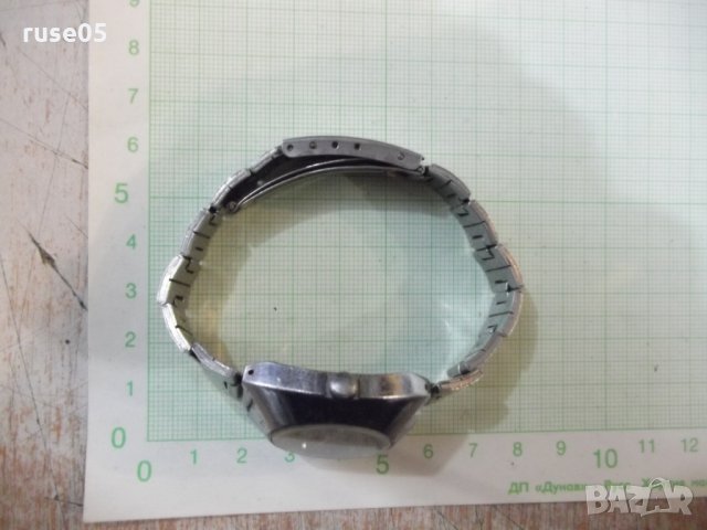 Часовник "ZARJA" с верижка ръчен дамски съветски работещ, снимка 3 - Дамски - 28380002