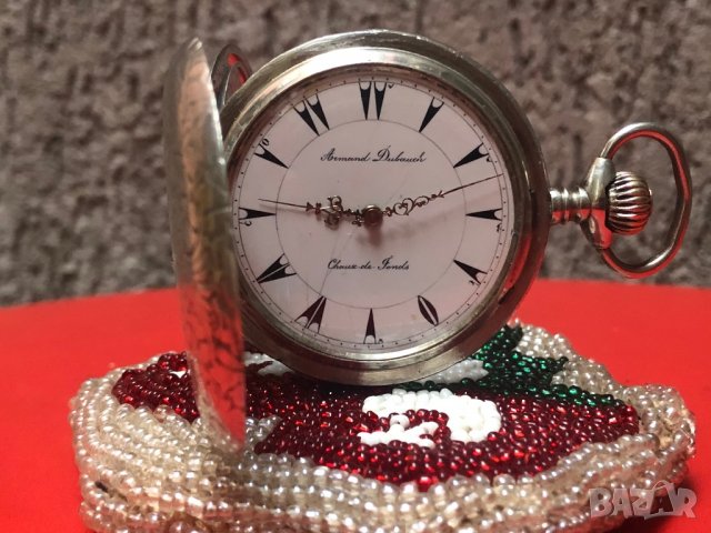 Джобен часовник Османски сребърен джобен часовник от края на 19-ти в., снимка 7 - Джобни - 27215490