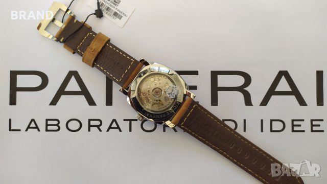 Мъжки часовник PANERAI RADIOMIR GMT - 45MM механичен клас 5A+, снимка 8 - Мъжки - 28262445