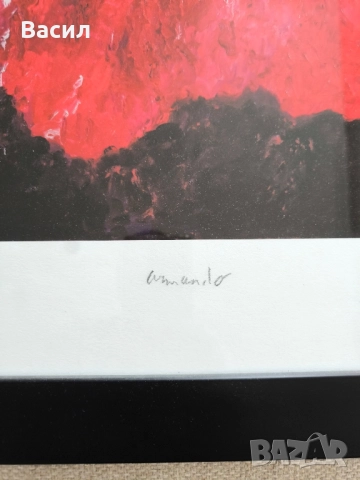 офорт картина, снимка 5 - Картини - 51548091