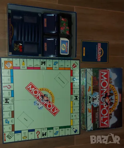 Монополи Deluxe Edition 1996 година със метални фигурки, снимка 6 - Колекции - 48539100