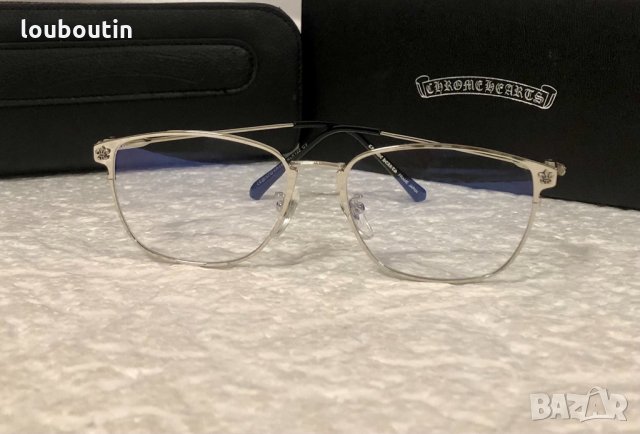 CHROME HEARTS прозрачни слънчеви,диоптрични рамки очила за компютър, снимка 3 - Слънчеви и диоптрични очила - 32363251