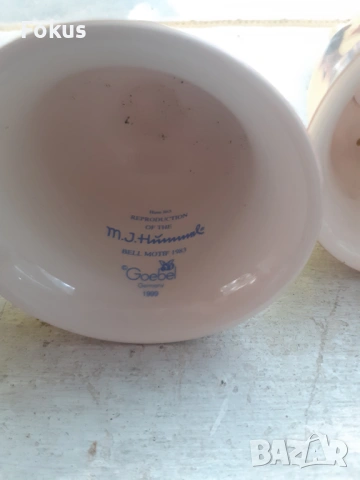 Колекция камбанки порцелан на Goebel с дъска, снимка 4 - Антикварни и старинни предмети - 53370361