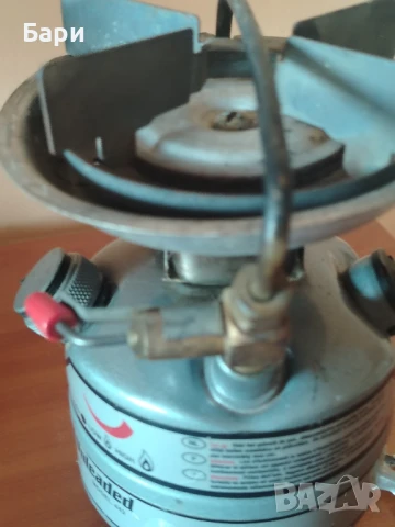 Бензинов котлон ,примус, за къмпинг Coleman Feather 442 , снимка 5 - Газови котлони - 51002689