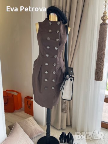 Burberry prorsum S дамска рокля, снимка 6 - Рокли - 40369096