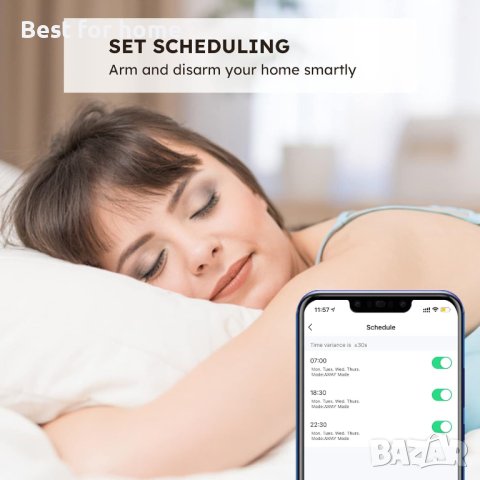 Автономна WiFi алармена система AGSHOME, снимка 8 - Други - 44004494
