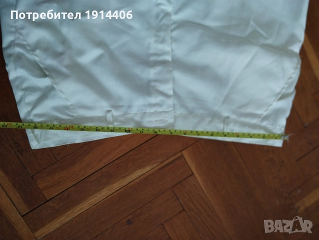 Мъжки бели къси панталони Талия - 48 см. Дълбочина - 35 см., снимка 3 - Панталони - 51870896