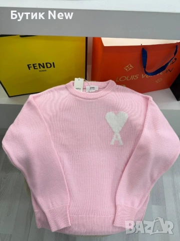 Пуловер Ами , снимка 2 - Блузи с дълъг ръкав и пуловери - 53255646