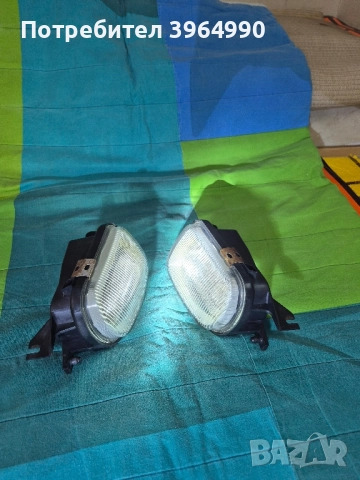 Оригинални ХАЛОГЕНИ HELLA за мерцедес С клас W203 , снимка 1