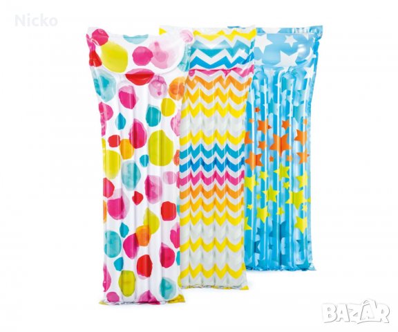 Надуваем дюшек INTEX Action Print, снимка 2 - Водни спортове - 37622282