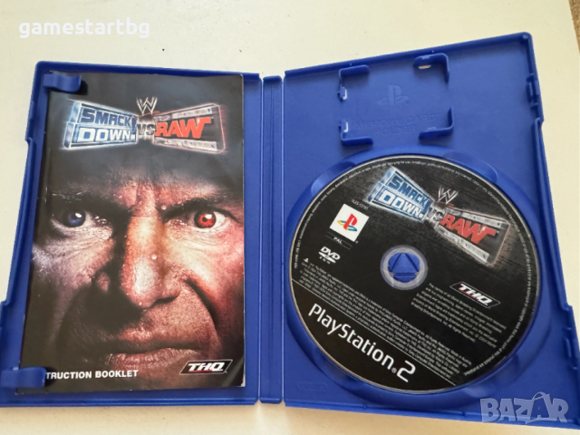 WWE SmackDown! vs. Raw за PS2, снимка 3 - Игри за PlayStation - 53108457