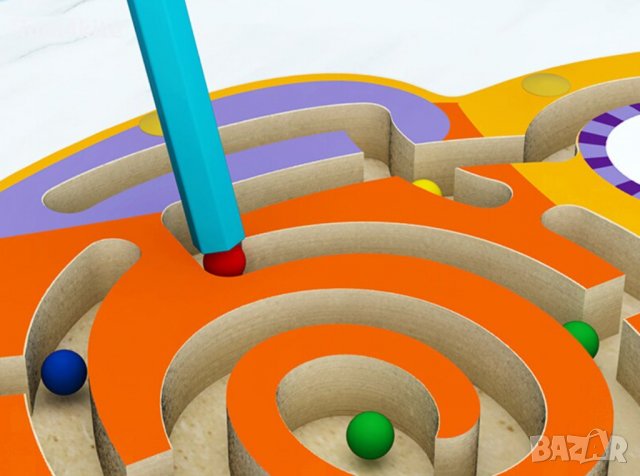 Дървени магнитни лабиринти 10 модела с животни НОВО! / Дървени играчки, снимка 3 - Образователни игри - 37518511