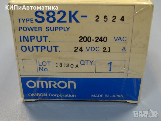 захранващ модул Omron S82K-05024 power supply, снимка 7 - Резервни части за машини - 35228509