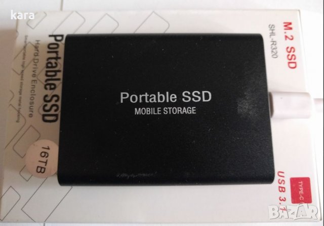Външен SSD диск 30 TB, снимка 1 - Твърди дискове - 37906494