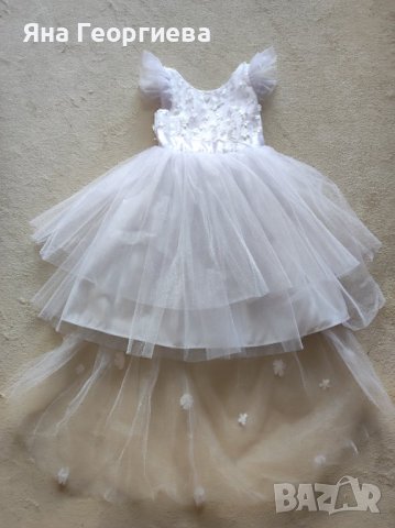 Детска официална рокля размер 128