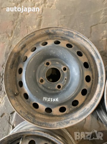 Оригинални метални джанти Нисан 15’’ Nissan 2 броя, снимка 5 - Гуми и джанти - 38715060