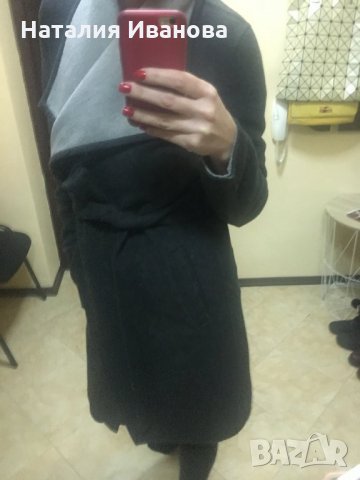 Палто от вълна - тип Прегърни ме, снимка 6 - Палта, манта - 28147592