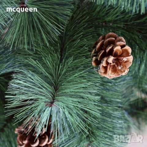 ЛУКС Пухкава Коледна Елха!, снимка 5 - Декорация за дома - 52185649