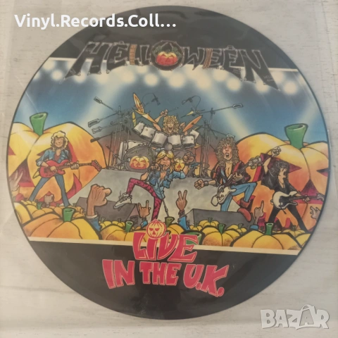 Helloween – Live In The U.K., снимка 2 - Грамофонни плочи - 53141556