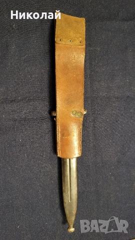 Щик Швеция маузер модел 1896 с лопус и заклюване, снимка 2 - Антикварни и старинни предмети - 52373221