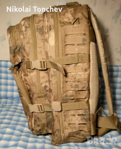 Патрулна раница “Single Suord” Assault Backpack MOLLE Sistem, снимка 3 - Раници - 49878905