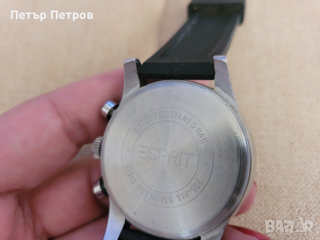 ESPRIT CHRONOGRAF 805 БЕЗУПРЕЧЕН!, снимка 4 - Мъжки - 36875225