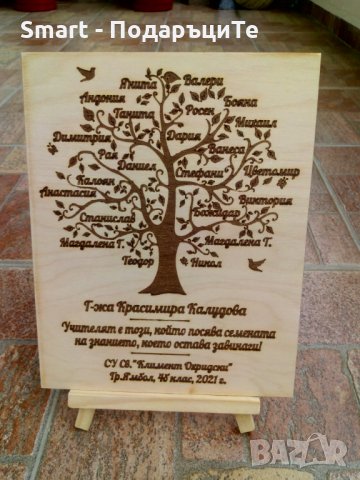 Подарък за учител за завършване , снимка 3 - Арт сувенири - 32971003