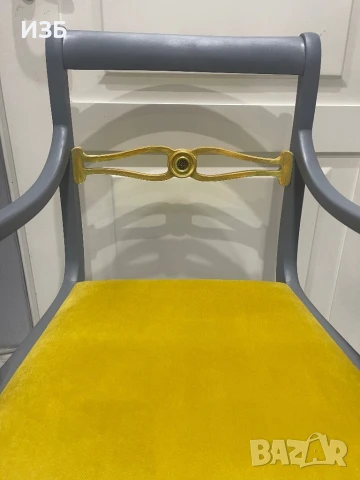 Промоция+подарък !Обновени столове от махагоново дърво, снимка 5 - Столове - 50731598