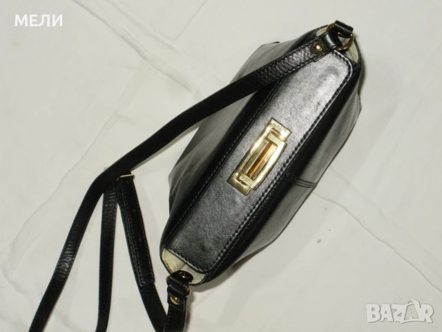 нови малки черни чантички естествена кожа, снимка 4 - Чанти - 51075412