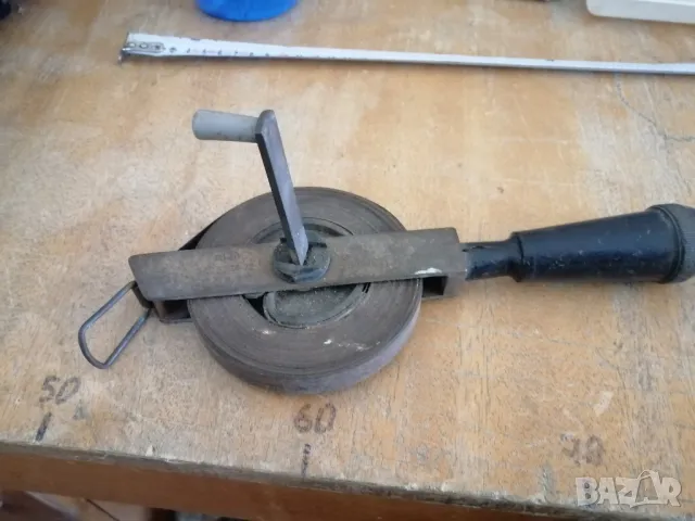 Ретро, българска строителна рукетка 20 метра. , снимка 8 - Антикварни и старинни предмети - 47654170