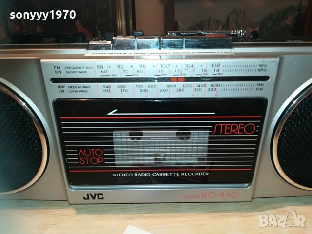 jvc rc-440 внос france 2505211122, снимка 7 - Радиокасетофони, транзистори - 32989815