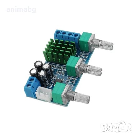 ANIMABG Двуканален цифров усилвател, Модел XH-M567, 2x80W, снимка 5 - Друга електроника - 43808109