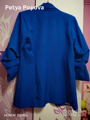 Сако в турско син цвят, снимка 6 - Сака - 52967581