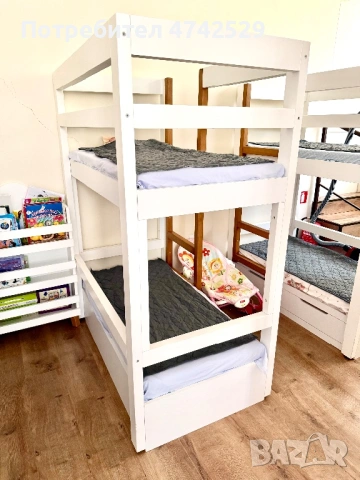 Продавам 6 бр. двуетажни детски легла (възможност за покупка и поединично), снимка 6 - Бебешки легла и матраци - 53542106