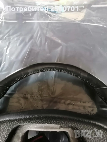 Продавам оригинален кожен мулти волан за Шавролет Трак 2011г , снимка 6 - Аксесоари и консумативи - 52636567