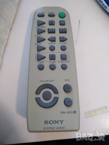 Оригинално дистанционно SONY RM-SR5 за аудисистема, снимка 1