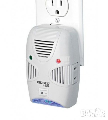 Ултразвуков уред срещу гризачи и насекоми Riddex QUAD, снимка 5 - Други - 39808777