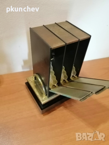 Ретро руска табакера, снимка 4 - Антикварни и старинни предмети - 44861595