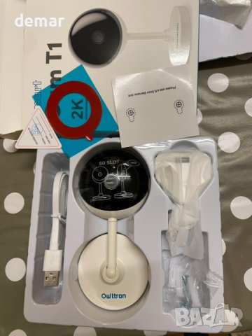 Оwltron Домашна охранителна камера, снимка 2 - HD камери - 43021155