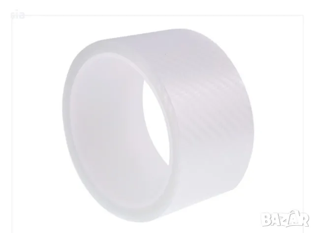 Фолио за прагове, бял карбон, Спойлер за брони и прагове, универсален, 50мм*3м, снимка 3 - Аксесоари и консумативи - 27328123