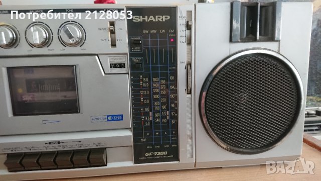 Sharp GF - 7300H, снимка 4 - Радиокасетофони, транзистори - 39899225